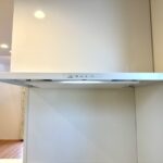 お掃除機能付きレンジフードです。