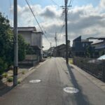 前面道路　別角度