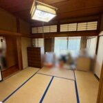 中央の8帖の和室です。広縁がございます。