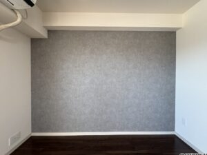 リビングのアクセントクロスです。