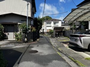 前面道路