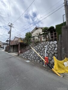 浜松市中央区蜆塚二丁目　土地　約122坪　建築条件無しの画像