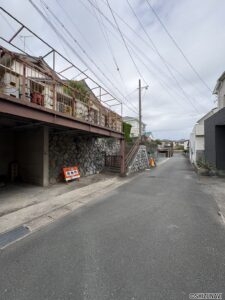 浜松市中央区蜆塚二丁目　土地　約122坪　建築条件無しの画像