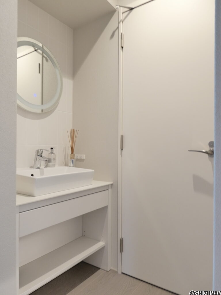 1階トイレ外洗面台