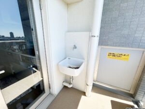 【バルコニー内スロップシンク】