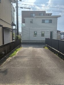 前面道路※隣地と共有