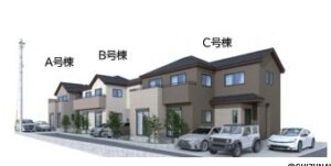 【2026.9完成予定】静岡市駿河区登呂　新築一戸建て　の物件画像