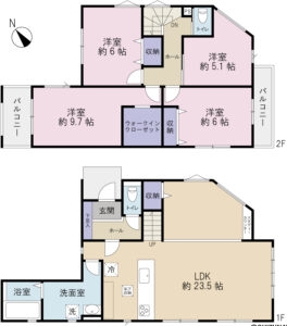 【2026.10完成予定】静岡市清水区西久保4期　4LDK　新築一戸建て　の物件画像