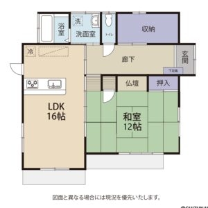 伊豆の国市三福　中古平家建の画像