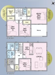 2号棟 間取り図