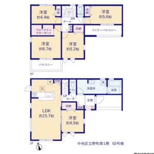 2号棟　間取り図