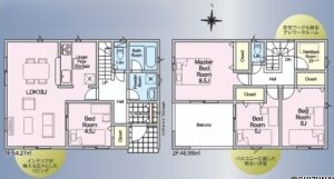 【2026年8月完成予定】磐田市川袋　3棟　4LDKの物件画像