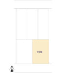 石津3期　5号棟　区画図