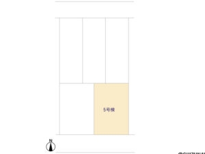 石津3期　5号棟　区画図