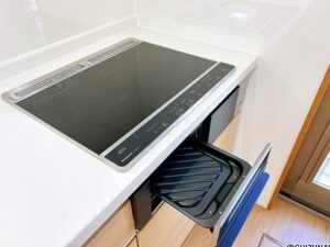 グリル付きIHコンロ