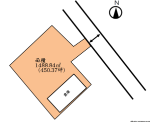 藤枝市岡部町桂島 約450坪の広大な敷地！の物件画像