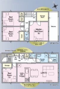 4号棟　間取り図