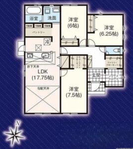 2号棟　間取り図