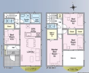 2号棟　間取り図