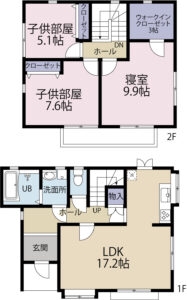 【スズキハウス施工】　中古戸建の画像