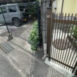 北側隣地境