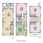 駒越東町　間取図