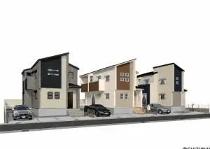 【2026年10月完成予定】袋井市月見町　3棟　4LDK　イオン袋井店まで徒歩約9分の物件画像