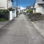 前面道路（北→南）