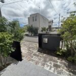 玄関アプローチ