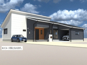 富士宮市大岩　新築平屋　富士山眺望の物件画像