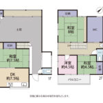 北側　間取り図