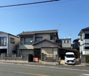敷地正面からの写真