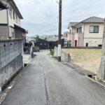 前面道路になります(東側から撮影)