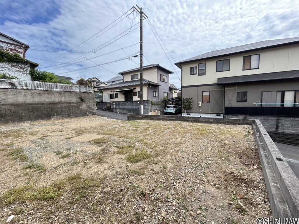 土地全景になります(北西角)