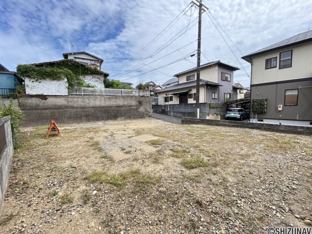 土地全景になります(北西角)