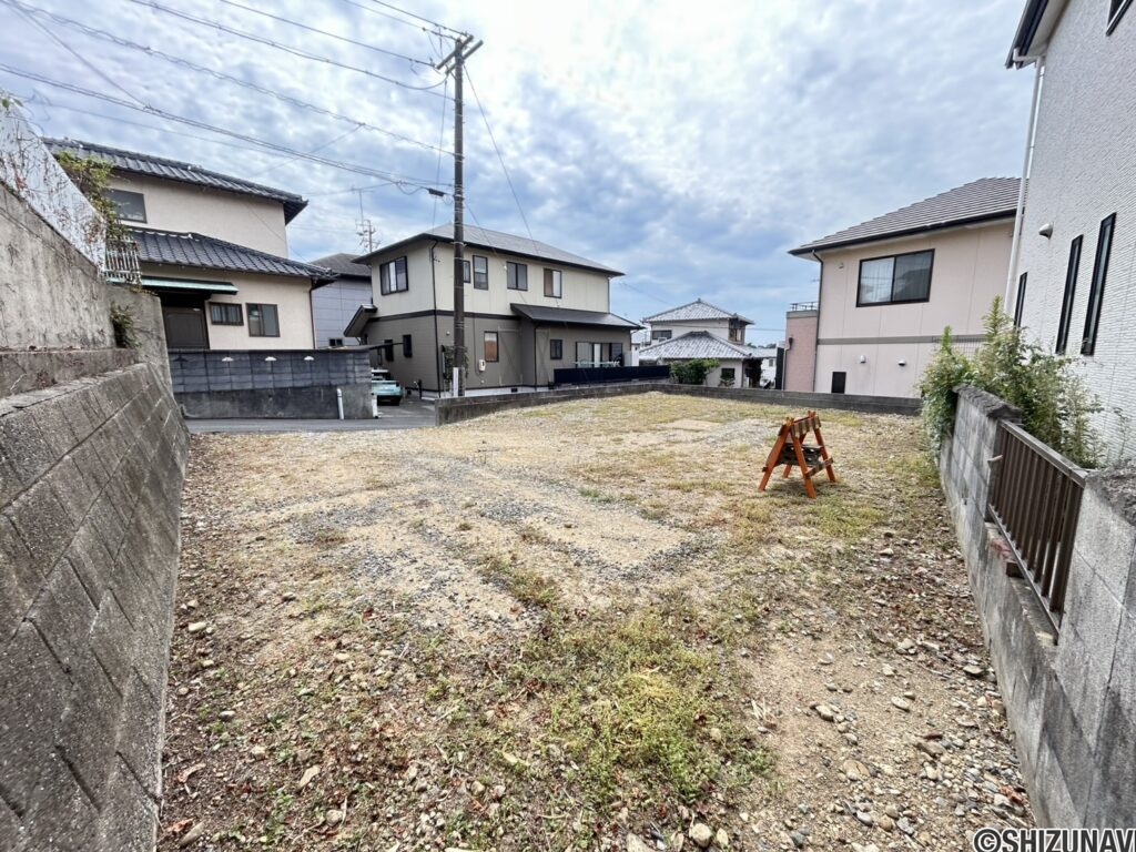土地全景になります(北東角)