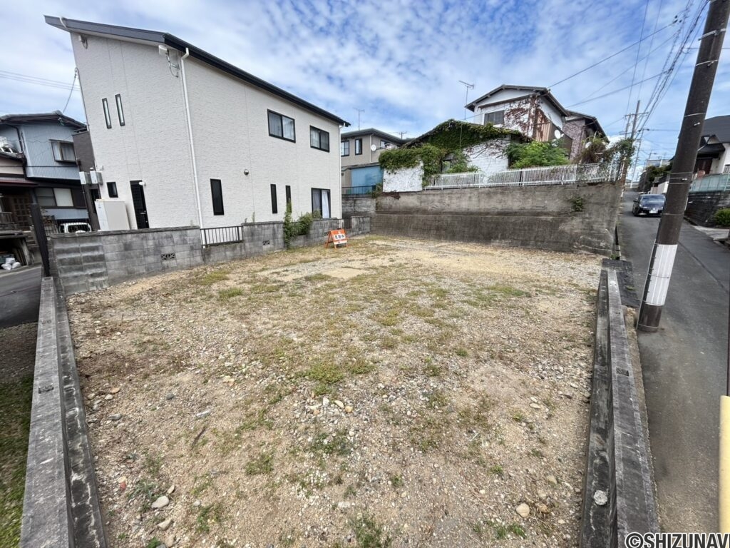 土地全景になります(南西角)