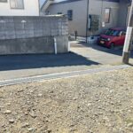 進入路になります。幅を広げグレイチングを新設いたしました。