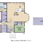 小山町用沢間取図