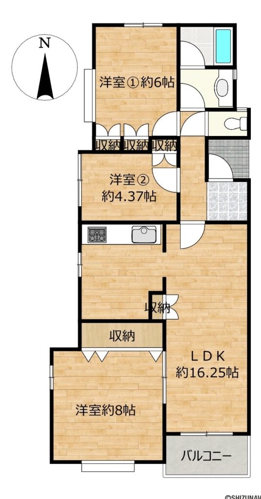 【間取り図】