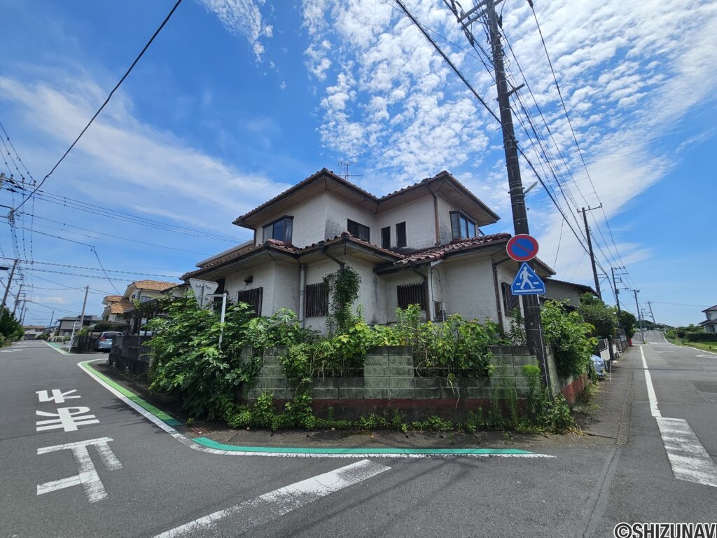 物件北側からの写真です。