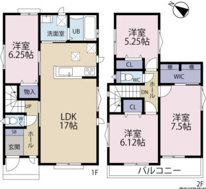【2026.9完成予定】静岡市駿河区中島　新築一戸建て　の物件画像