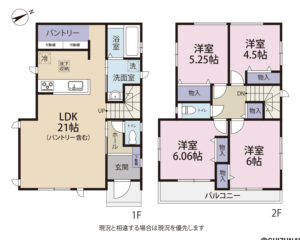 【2026.10完成予定】静岡市葵区羽鳥大門町　新築一戸建て　の物件画像