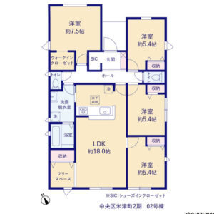 2号棟 間取り図