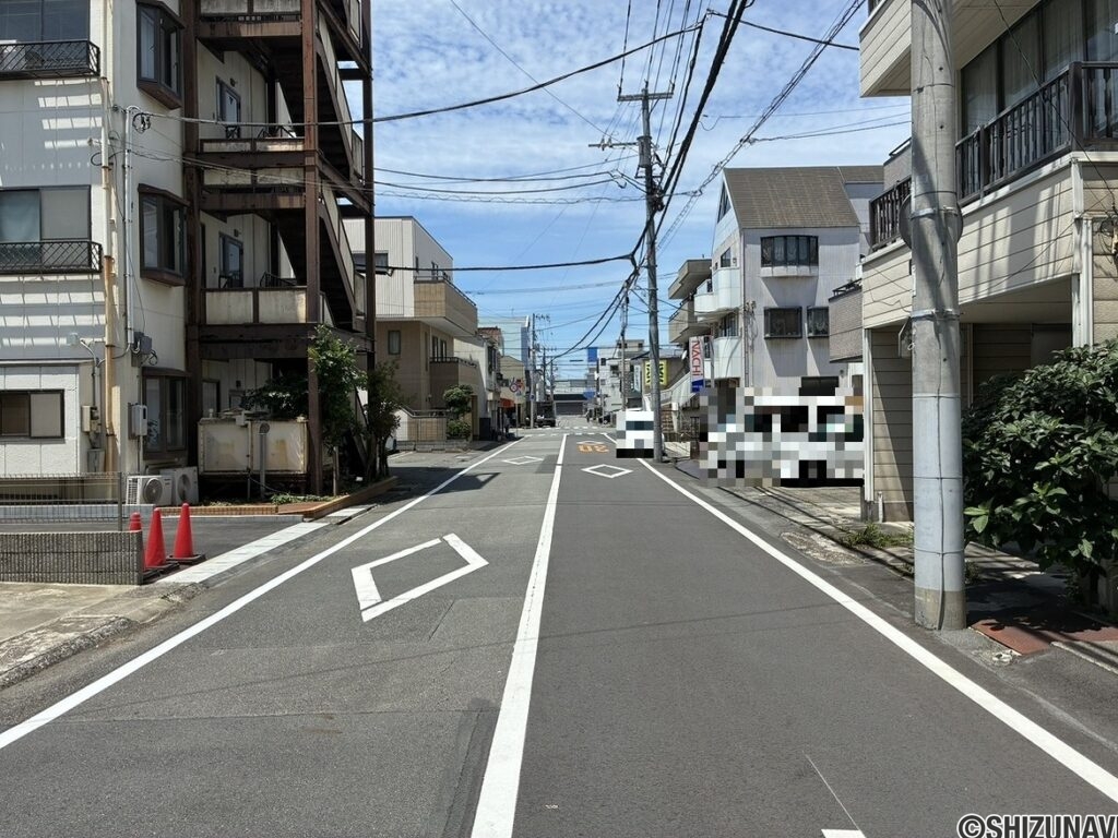 沼津市本錦町　売り土地　外観