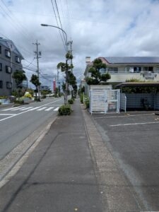 【前面道路・歩道】北側