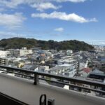バルコニーからの眺め