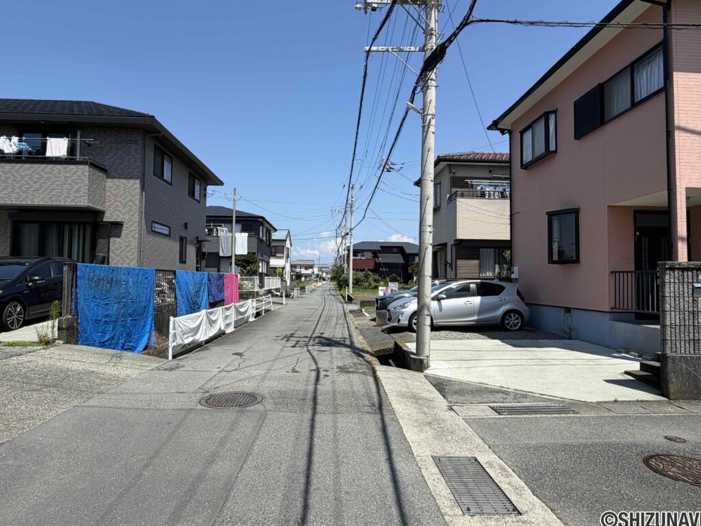 富士市中丸　戸建て　前面