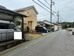 前面道路
