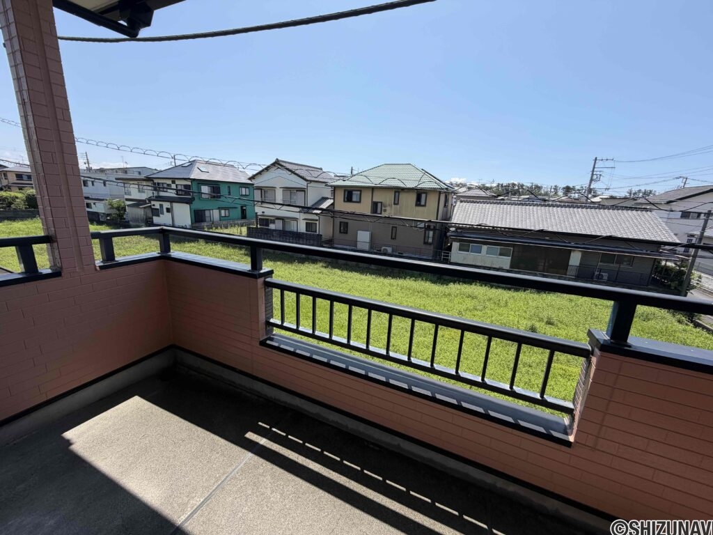 富士市中丸　戸建て　バルコニー